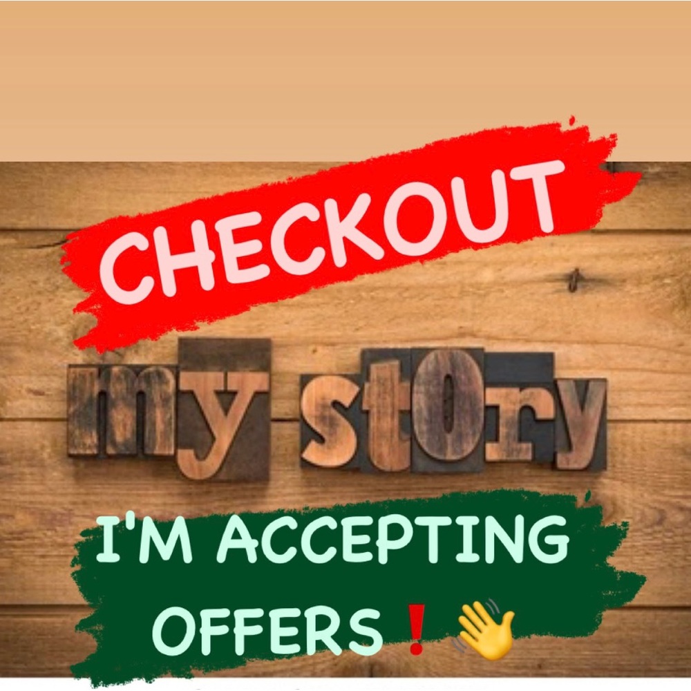 LOOK AT MY STORY & MAKE AN OFFER❗️